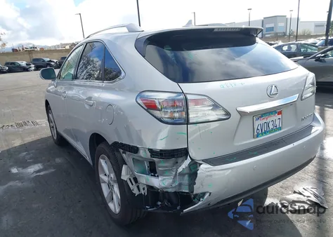 2012 Lexus Rx 350 z USA, uszkodzony, nr VIN 2T2ZK1BA2CC083594